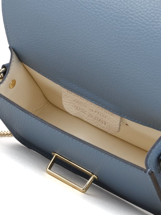 Giulia Monti Schultertasche/Tasche für die Taille Stahlblau - Image 4