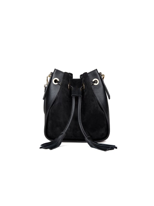 Giulia Monti Schultertasche Schwarz - Image 1