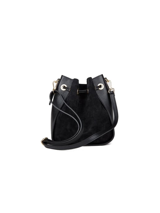 Giulia Monti Schultertasche Schwarz - Image 3
