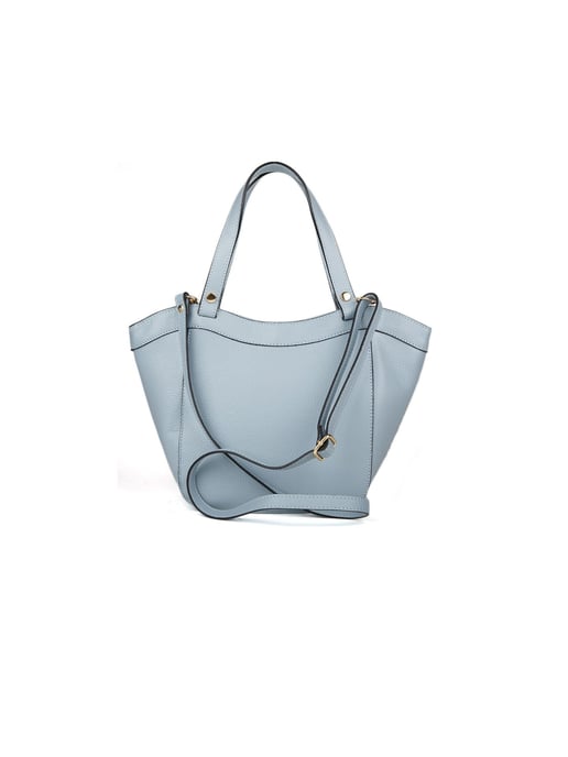 Giulia Monti Schultertasche Himmelblau - Image 3
