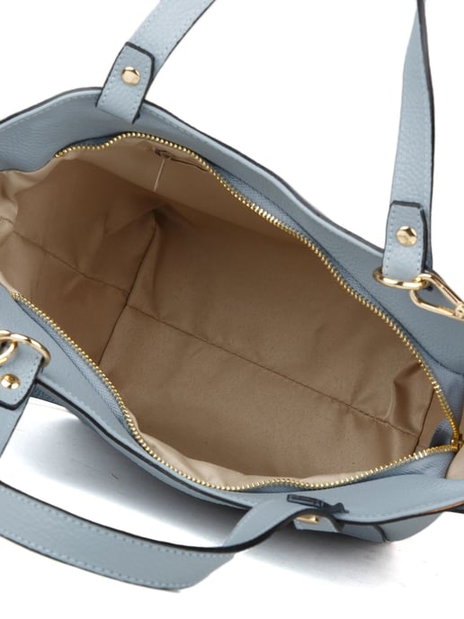 Giulia Monti Schultertasche Himmelblau - Image 4