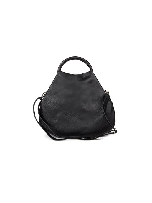 Giulia Monti Schultertasche Schwarz - Image 3