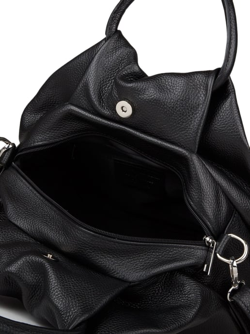Giulia Monti Schultertasche Schwarz - Image 4