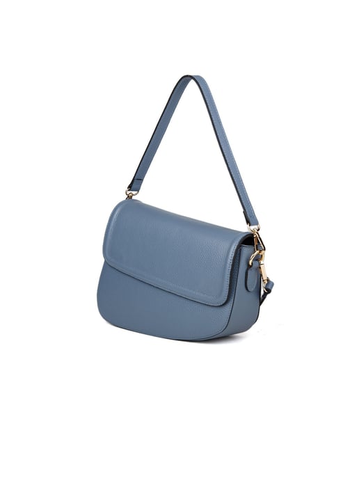 Giulia Monti Schultertasche Stahlblau - Image 2