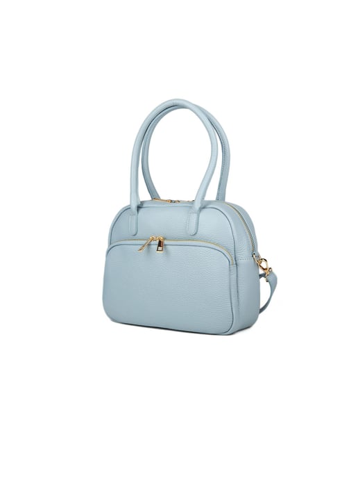 Giulia Monti Schultertasche Himmelblau - Image 2