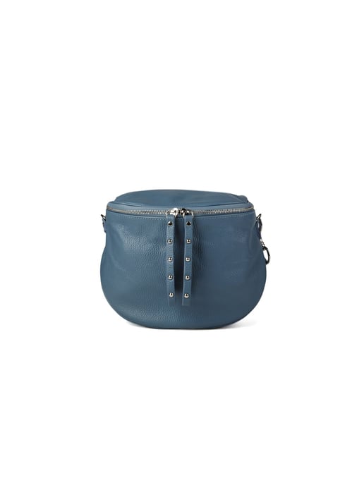 Giulia Monti Schultertasche Stahlblau - Image 1