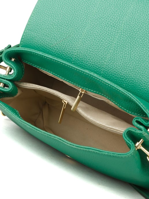 Giulia Monti Schultertasche Klassisches Grün - Image 4