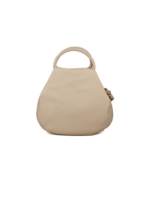 Giulia Monti Umhängetasche Grau Beige - Image 1