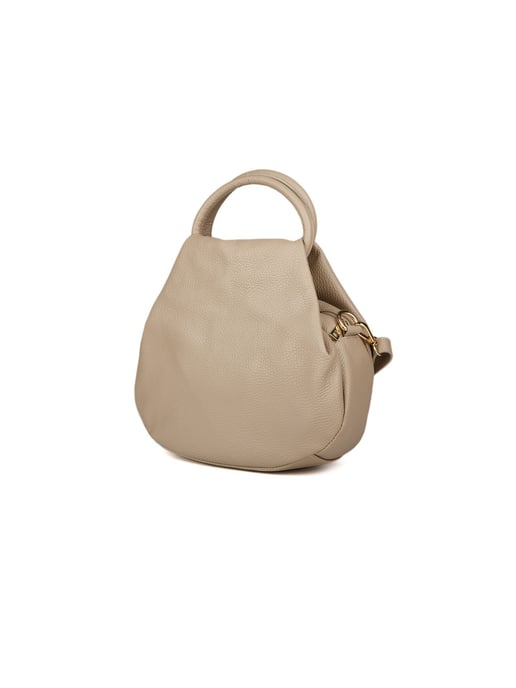 Giulia Monti Umhängetasche Grau Beige - Image 2