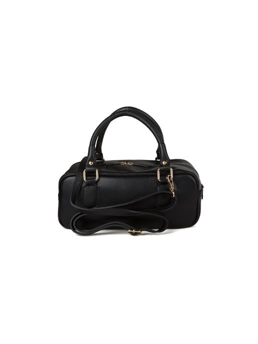 Giulia Monti Schultertasche Schwarz - Image 3