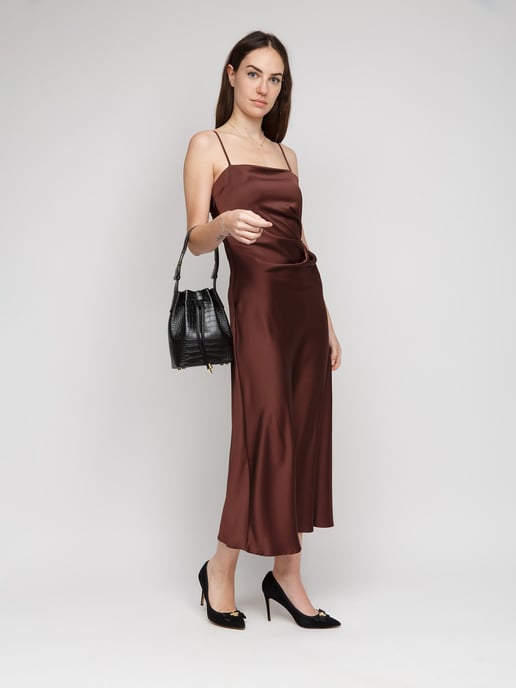 Giulia Monti Schultertasche Schwarz - Image 5