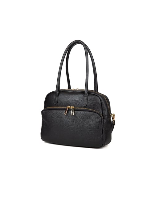Giulia Monti Schultertasche Schwarz - Image 2