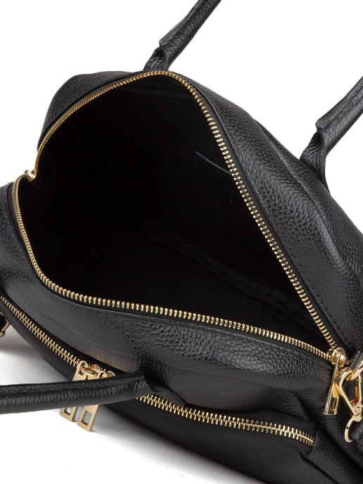 Giulia Monti Schultertasche Schwarz - Image 4