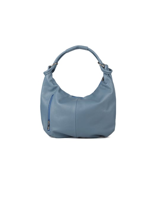 Giulia Monti Schultertasche Stahlblau - Image 3