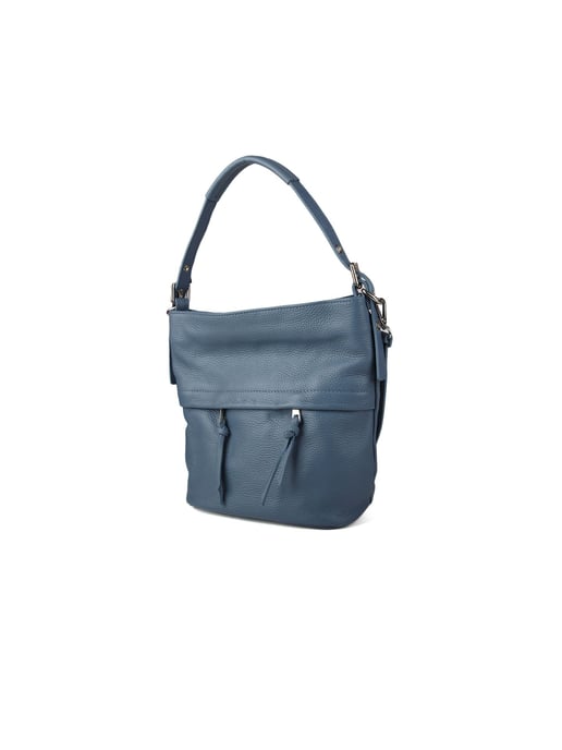 Giulia Monti Schultertasche Stahlblau - Image 2