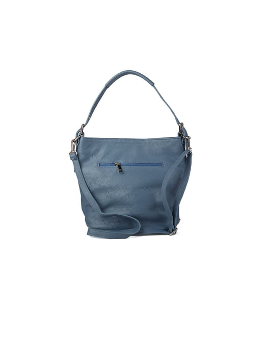 Giulia Monti Schultertasche Stahlblau - Image 3