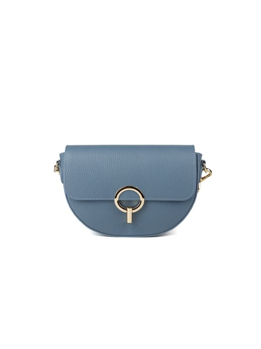 Giulia Monti Schultertasche Stahlblau - Image 1