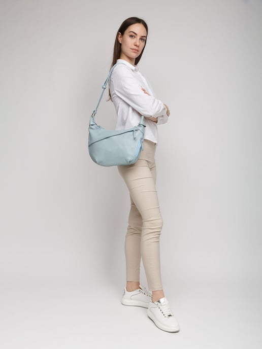 Giulia Monti Umhängetasche Himmelblau - Image 5