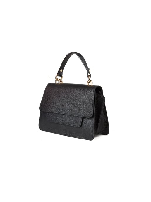 Giulia Monti Schultertasche Schwarz - Image 2