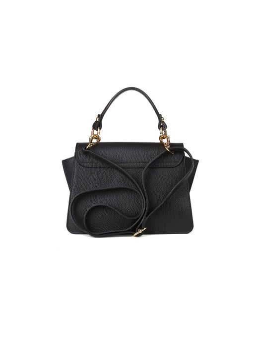Giulia Monti Schultertasche Schwarz - Image 3