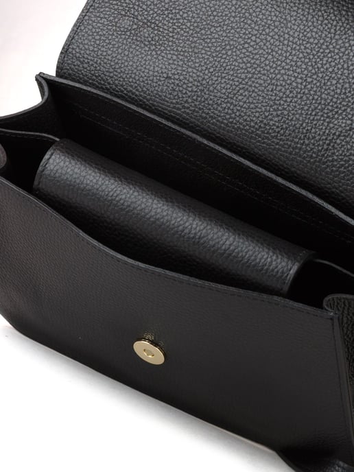 Giulia Monti Schultertasche Schwarz - Image 4