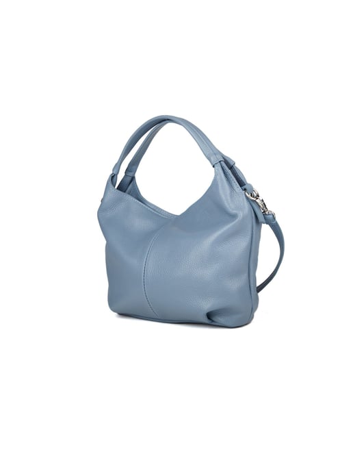 Giulia Monti Schultertasche Stahlblau - Image 2