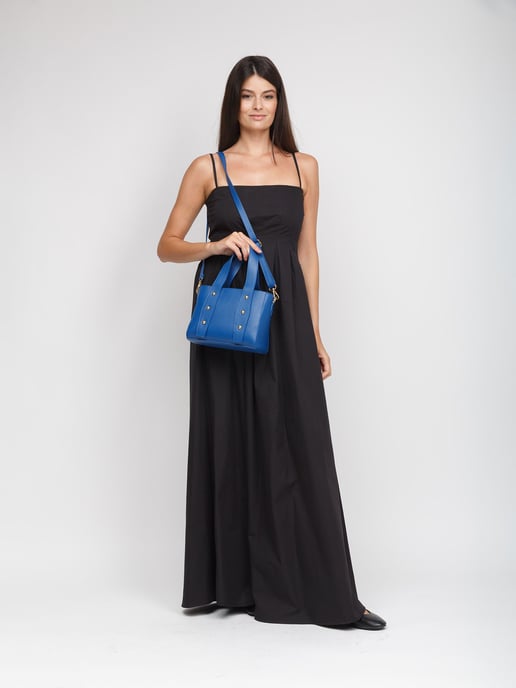 Giulia Monti Schultertasche Klassisches Blau - Image 5