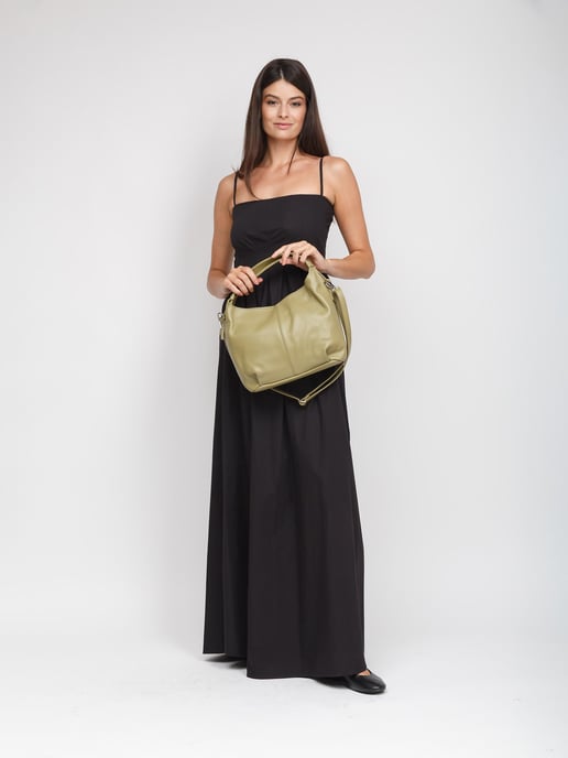 Giulia Monti Schultertasche Pistazie - Image 5