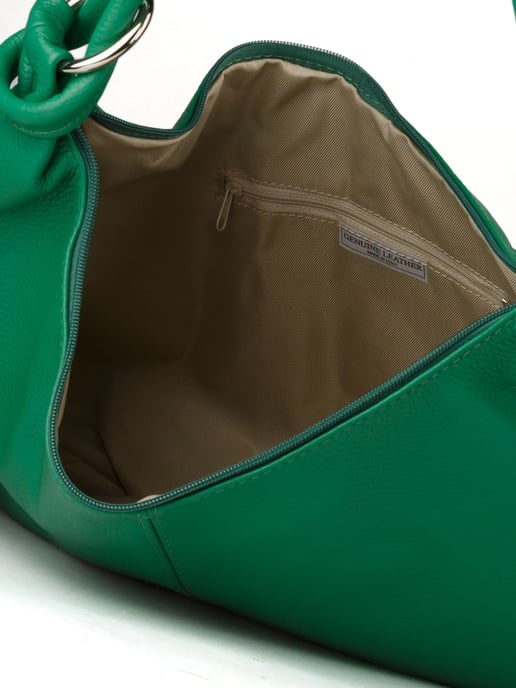 Giulia Monti Schultertasche Klassisches Grün - Image 4