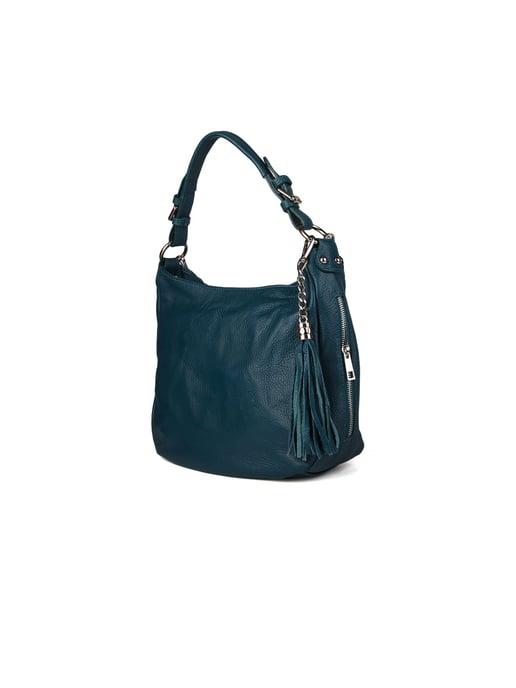 Giulia Monti Schultertasche Cadet Blau - Image 2