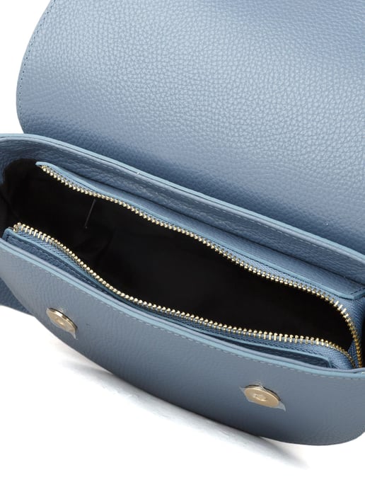Giulia Monti Schultertasche Stahlblau - Image 4