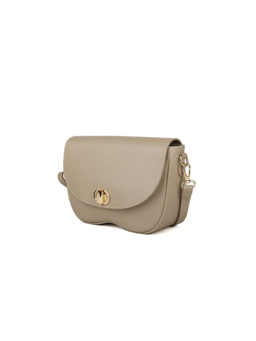 Giulia Monti Schultertasche - Grau - Image 2