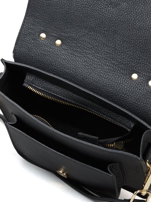 Giulia Monti Schultertasche Schwarz - Image 4
