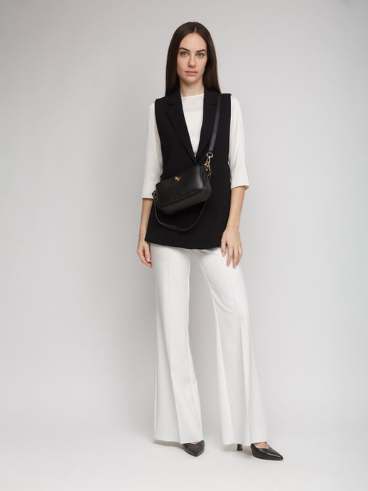 Giulia Monti Schultertasche Schwarz - Image 5