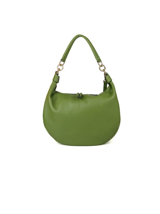 Giulia Monti Schultertasche Grasgrün - Image 1