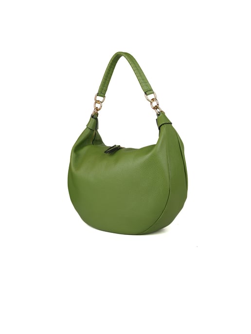 Giulia Monti Schultertasche Grasgrün - Image 2