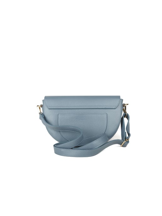 Giulia Monti Schultertasche Stahlblau - Image 3