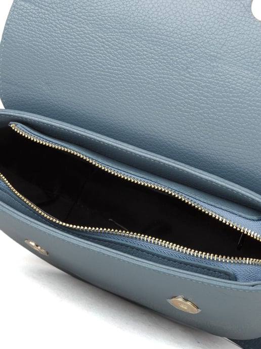 Giulia Monti Schultertasche Stahlblau - Image 4