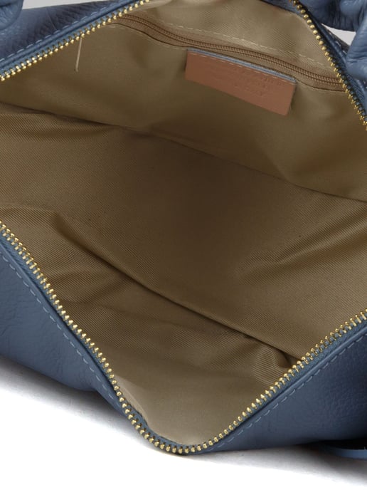 Giulia Monti Schultertasche Stahlblau - Image 4