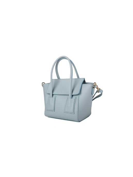 Giulia Monti Schultertasche Himmelblau - Image 2