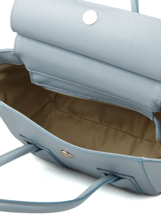 Giulia Monti Schultertasche Himmelblau - Image 4