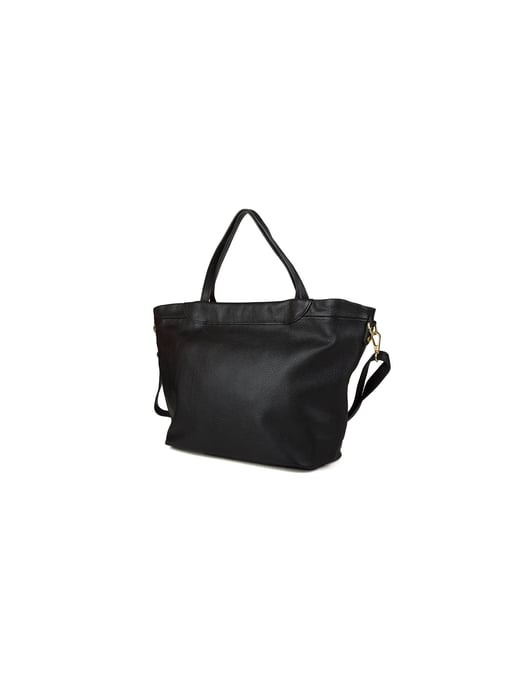 Giulia Monti Schultertasche Schwarz - Image 3