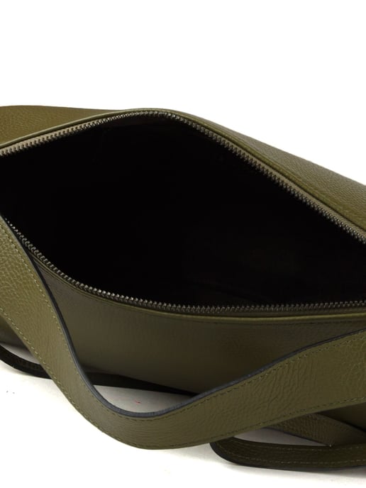 Giulia Monti Schultertasche Militärgrün - Image 4