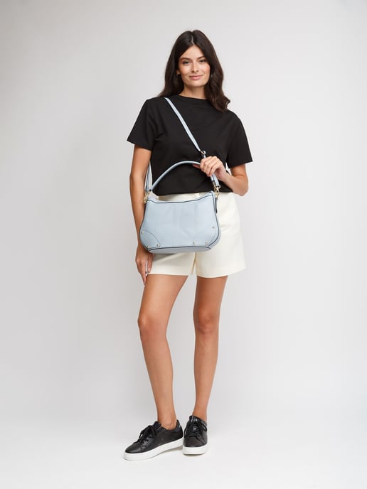 Giulia Monti Umhängetasche Himmelsblau - Image 5