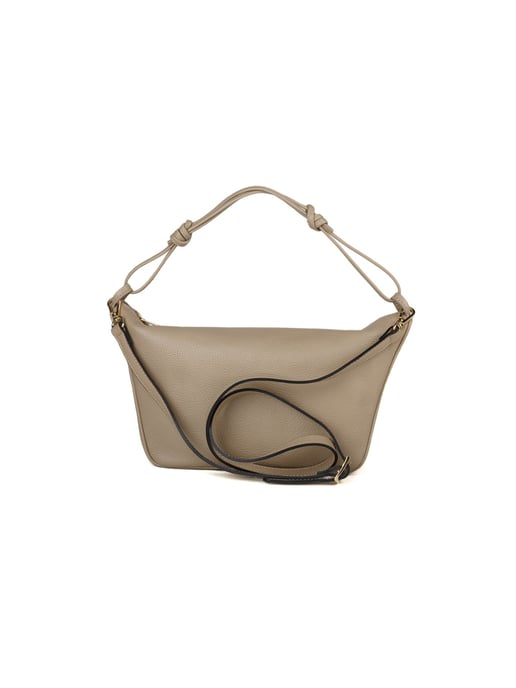 Giulia Monti Schultertasche Grau Beige - Image 2