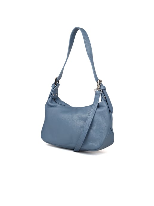 Giulia Monti Schultertasche Stahlblau - Image 2