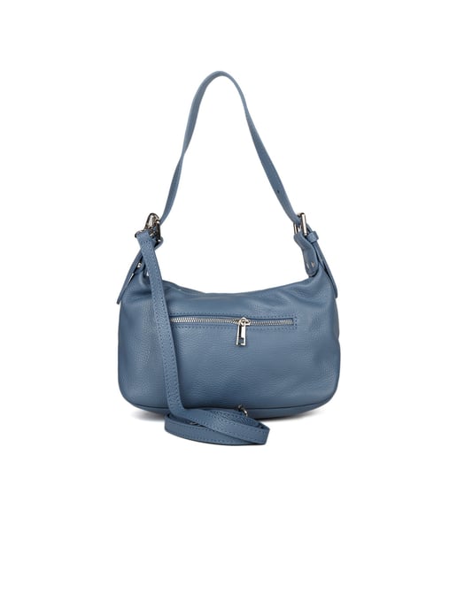 Giulia Monti Schultertasche Stahlblau - Image 3
