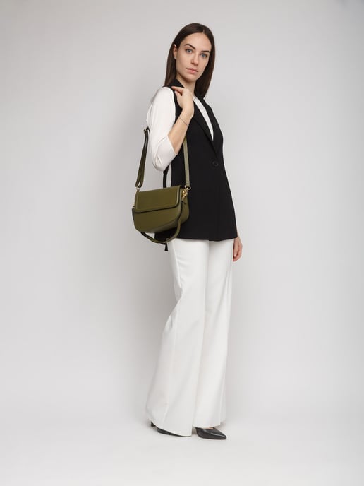 Giulia Monti Schultertasche Pistazie - Image 5