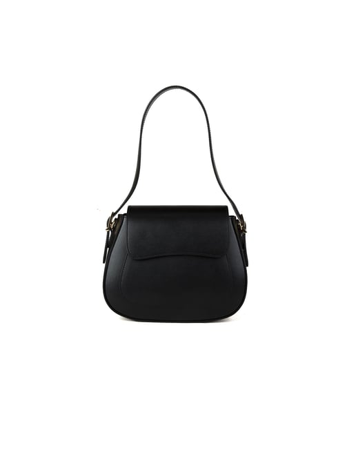 Giulia Monti Schultertasche Schwarz - Image 1