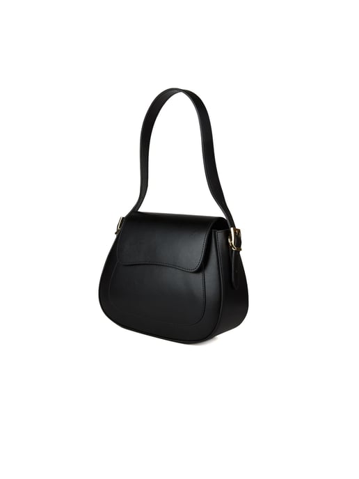 Giulia Monti Schultertasche Schwarz - Image 2